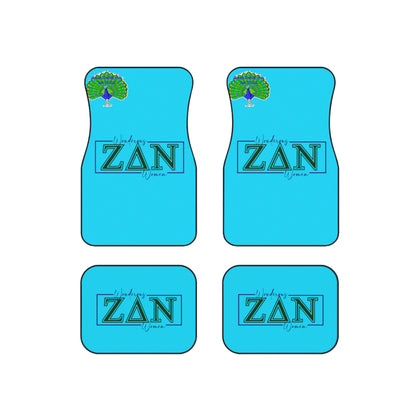 Zeta Delta Nu Car Mats (Set of 4)