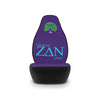 Purple Zeta Delta Nu Car Seat Covers