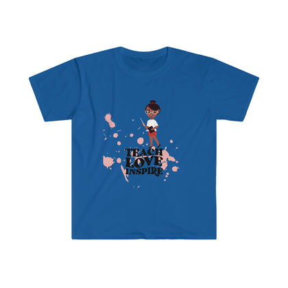 Teach Love Unisex Soft style T-Shirt
