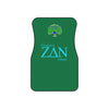 Green Zeta Delta Nu Car Mats (Set of 4)