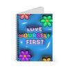 Love Yourself Spiral Notebook - Ruled Line