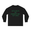 ZETA DELTA NU LONG SLEEVE SHIRT