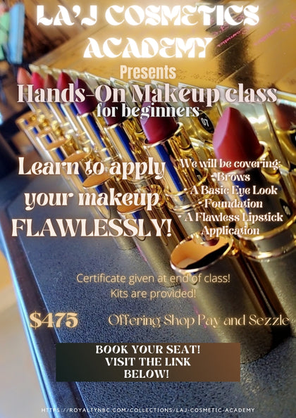 La'J Cosmetics Academy Hands On Makeup Course For Beginners